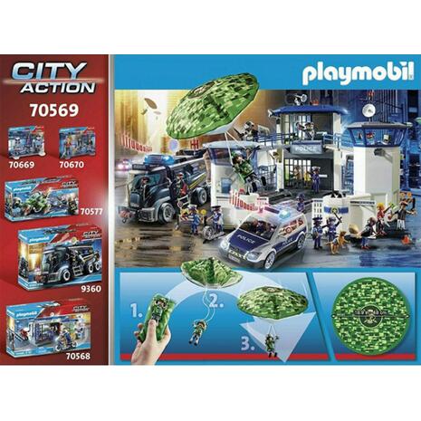 Playmobil City Action Εναέρια Αστυνομική Καταδίωξη 70569